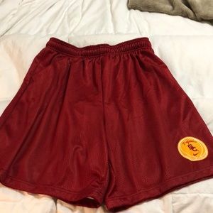 Nike men’s basketball shorts; USC